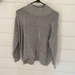 Grey High Neck Sweater (Size Large)